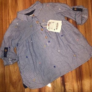 Zara baby girl blouse
